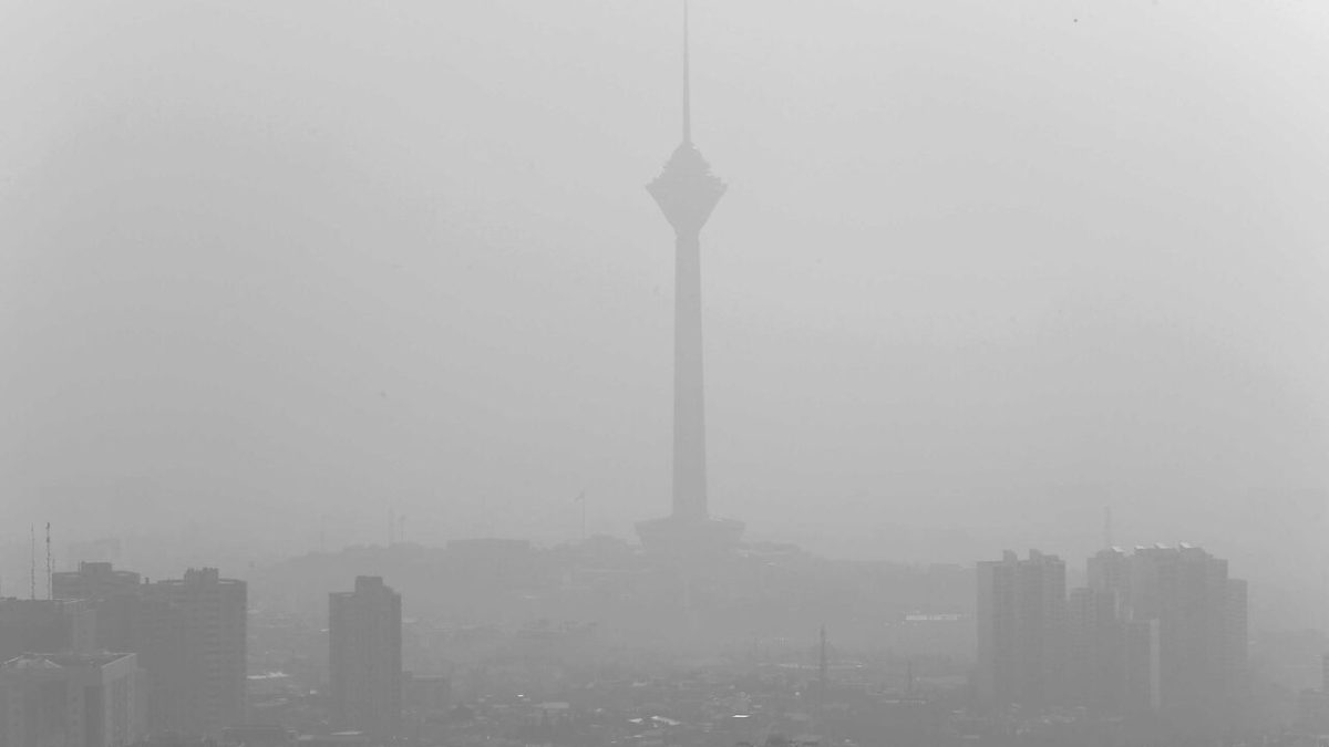 هوای تهران در شرایط ناسالم برای گروه‌های حساس/ ۱۸ ایستگاه در وضعیت قرمز