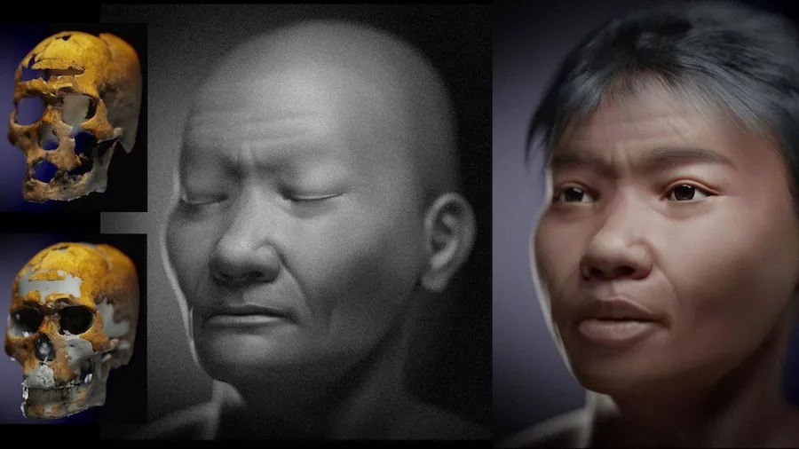 شبیه‌سازی خیره‌کننده چهره مردی که 9600 سال پیش در برزیل