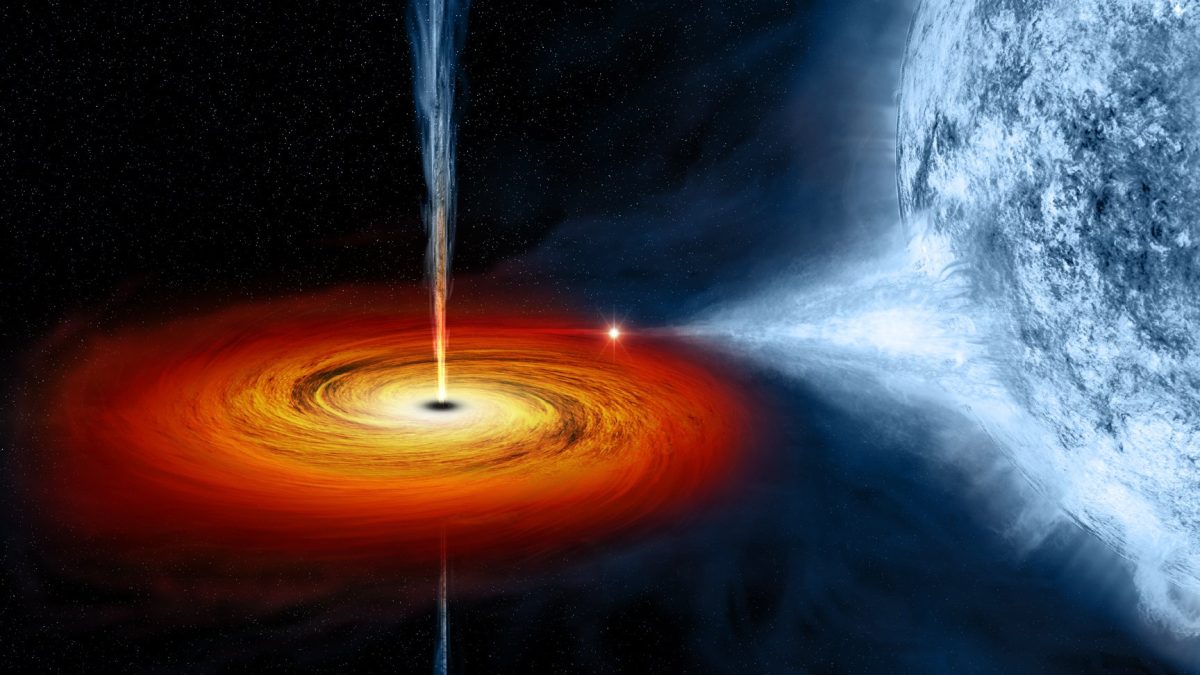 تلسکوپ هابل برای اولین‌بار یک سیاه‌چاله ابَرپرجرم فراری را ثبت